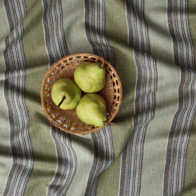 Fabric Marfa Sage, Pine EE1142-42 Styled 12