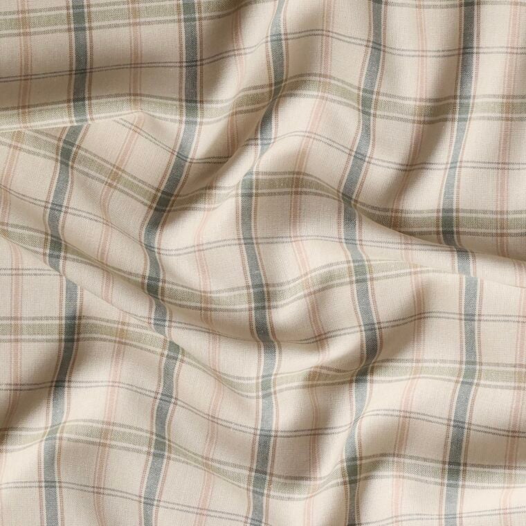 Fabric Weston Plaid Celeste EE2660-04 Styled 6