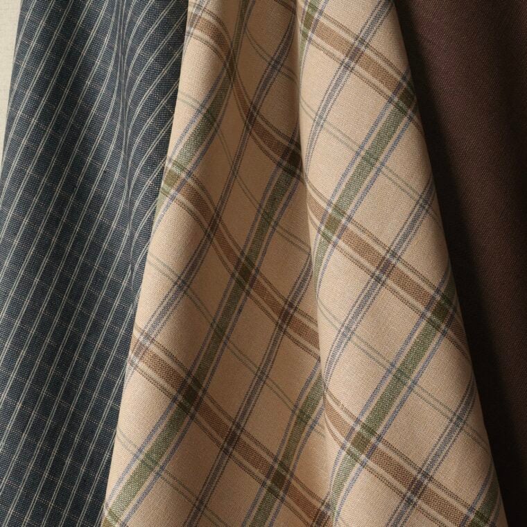 Fabric Weston Plaid Honey EE2660-02 Styled 4