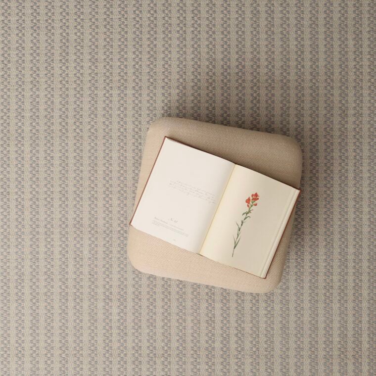 Teff Dogwood Blossom Harbor Blue, Silver Styled 214